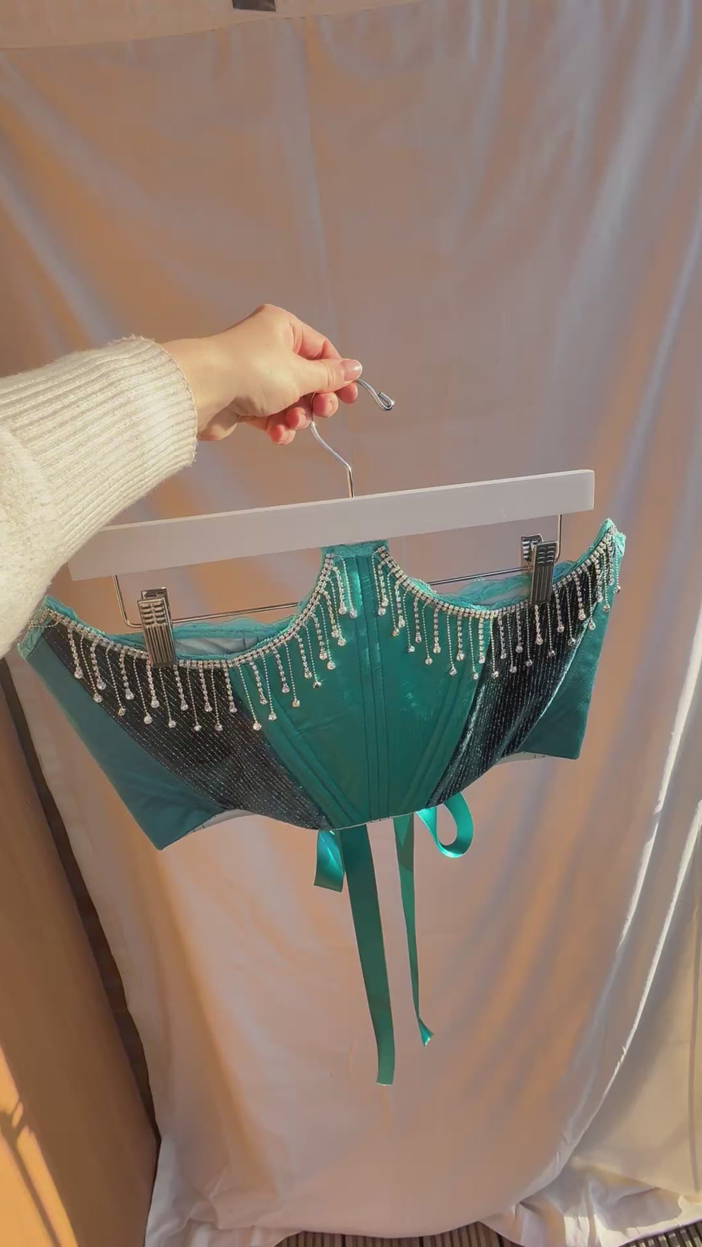 The Aquamarine Corset